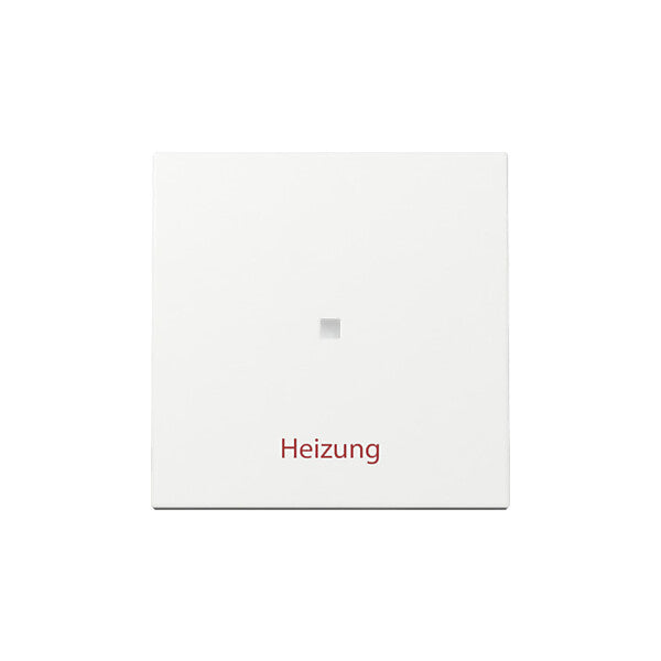 Gira Wippe Kontrollf. + Heizung Ein/Aus Reinweiß 367803